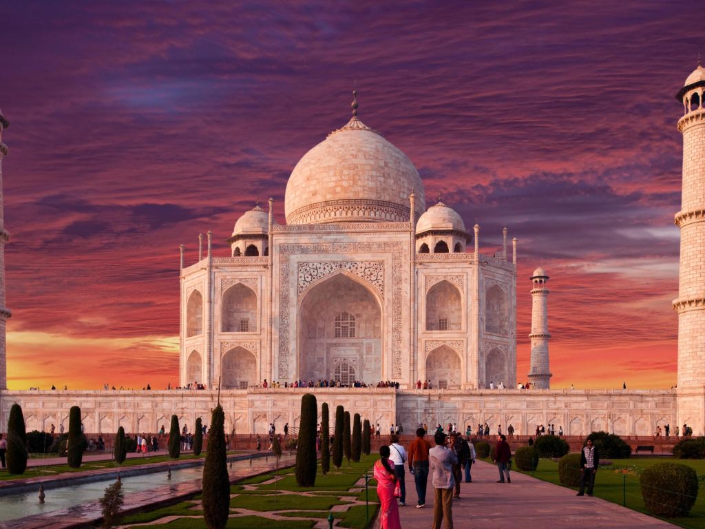 Taj Mahal Agra India wallpaper