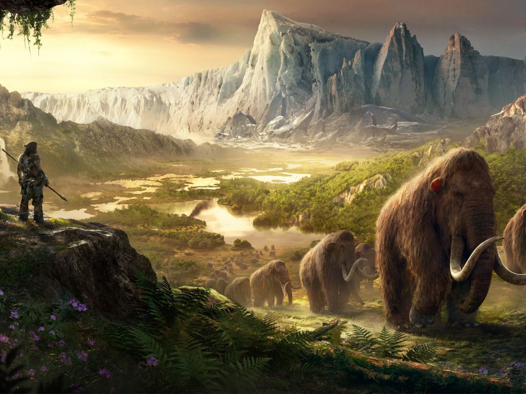 Takkar Mammoths Far Cry Primal wallpaper