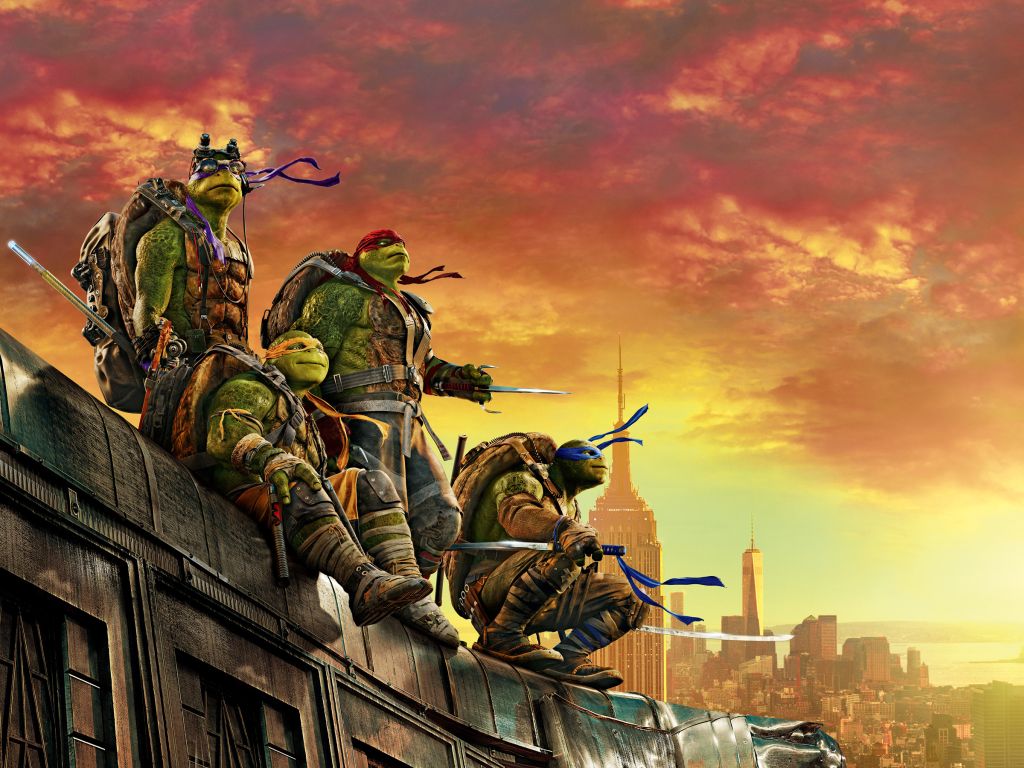 Teenage Mutant Ninja Turtle Out of the Shadows 5K wallpaper