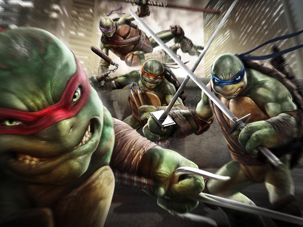 Teenage Mutant Ninja Turtles Out of the Shadows Game wallpaper