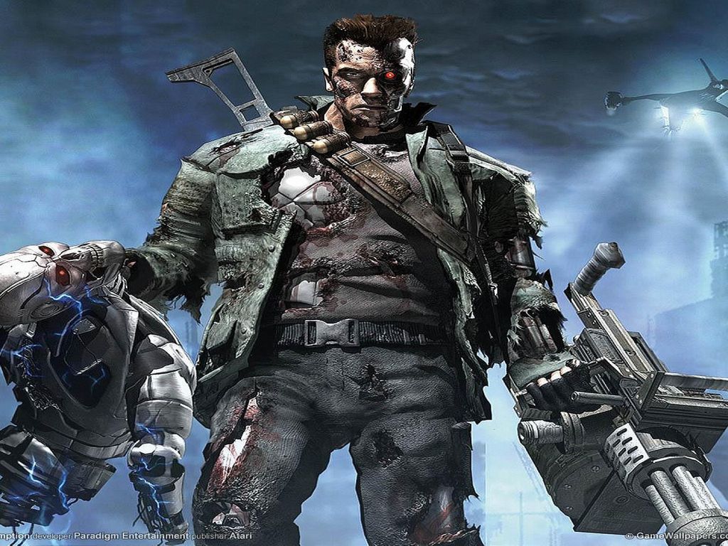 Terminator Console Game wallpaper