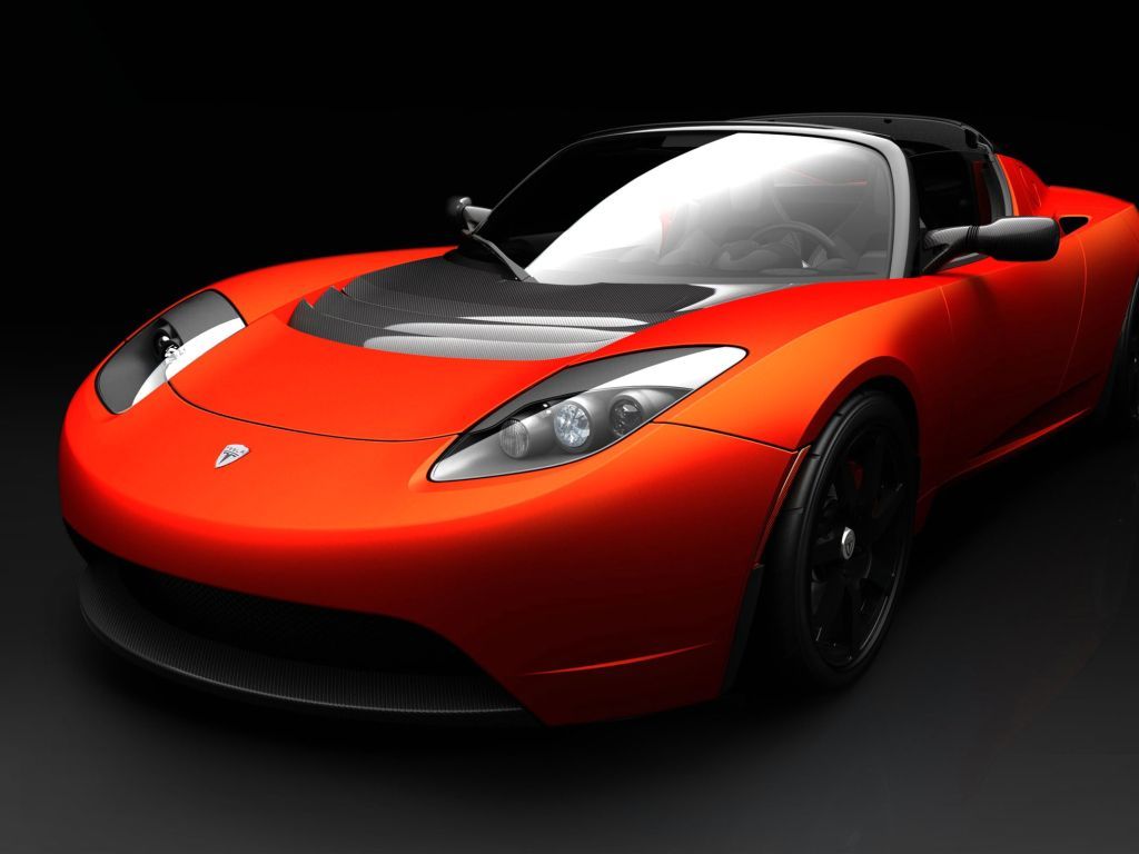 Tesla Roadster Sports Car wallpaper
