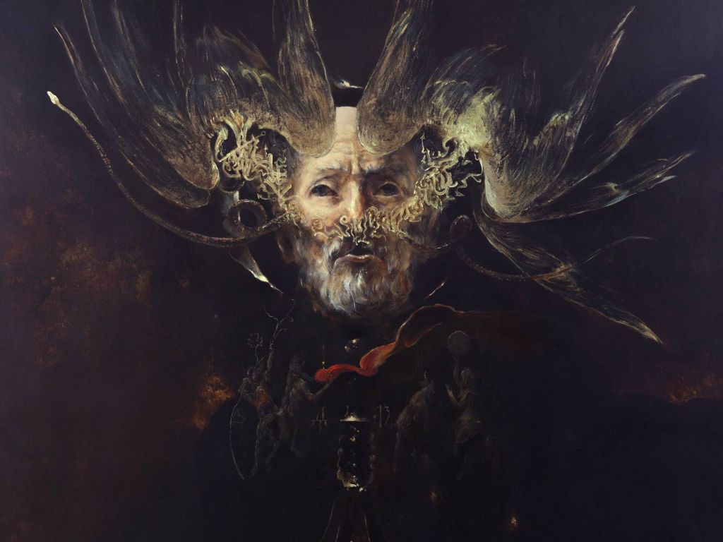 The Album Cover for Behemoths The Satanist by Denis Forkas wallpaper