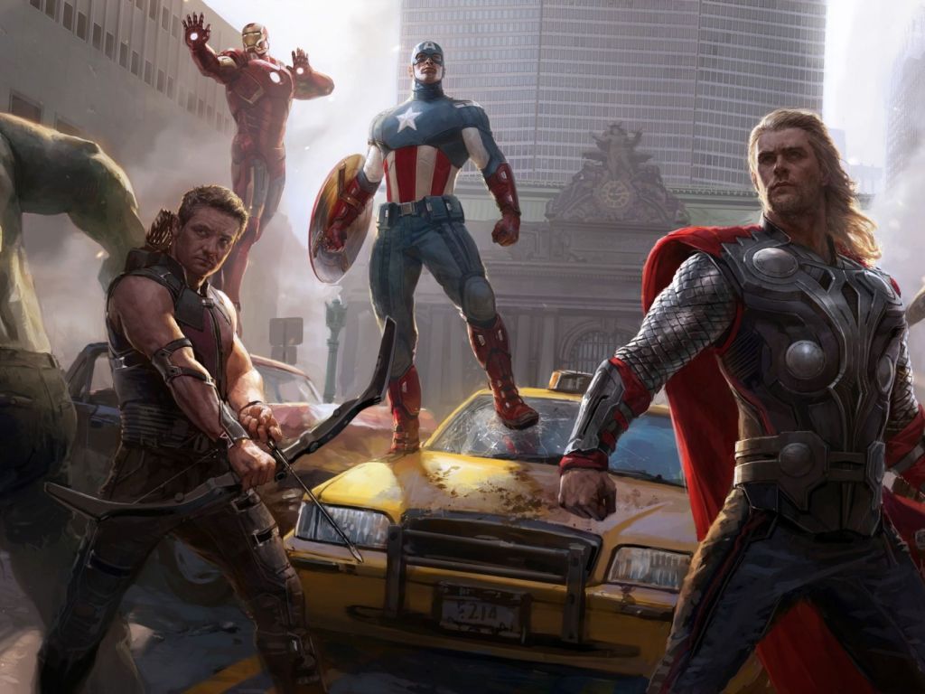 The Avengers 2012 Hot Movie wallpaper