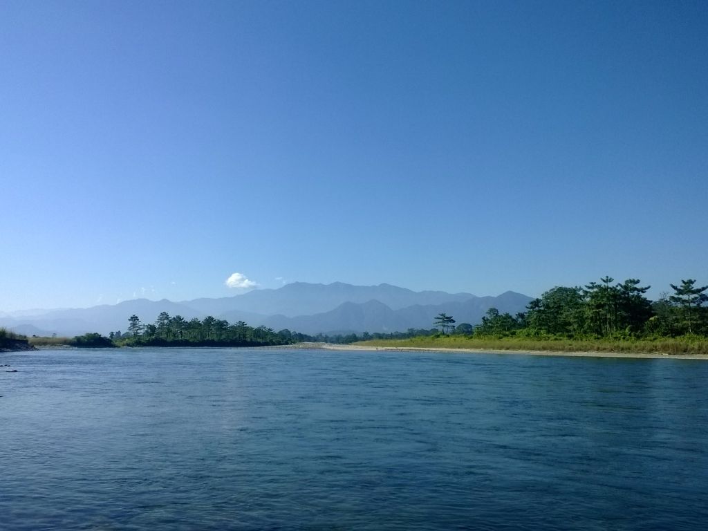 The Beautiful Jia Bhorelli River in Assam India wallpaper