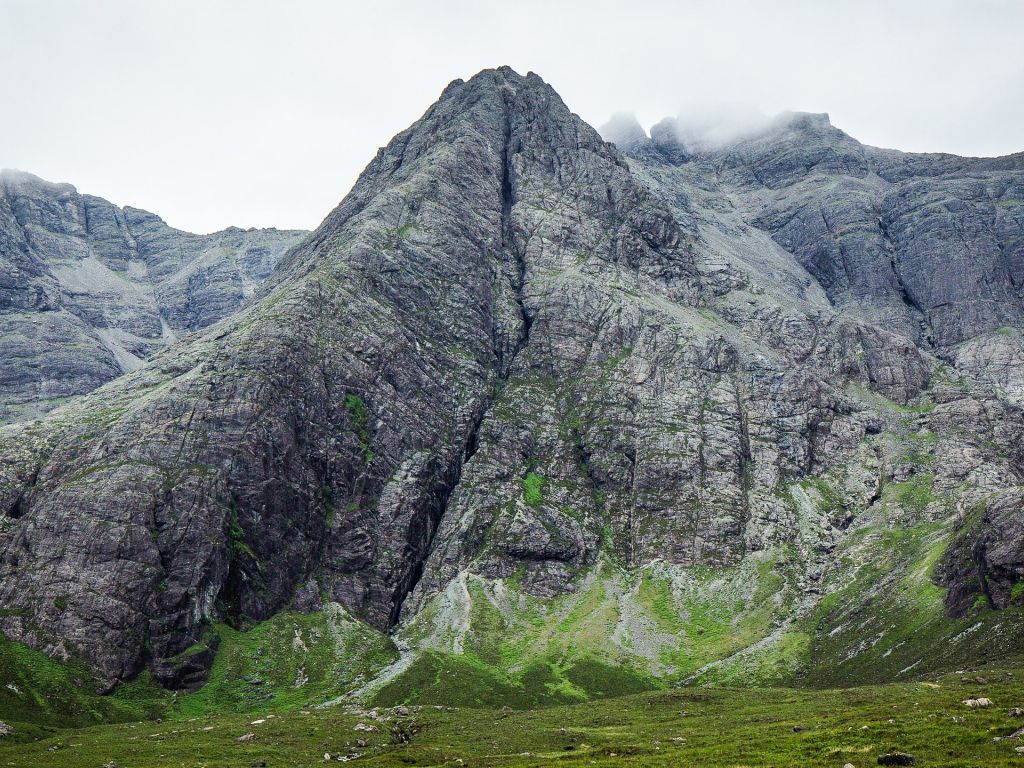 The Black Cuillin Ridge Isle of Skye Scotland wallpaper
