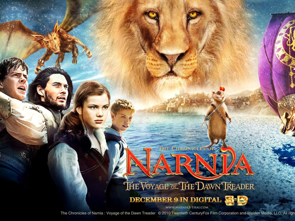 The Chronicles of Narnia Voyage of the Dawn Treader wallpaper