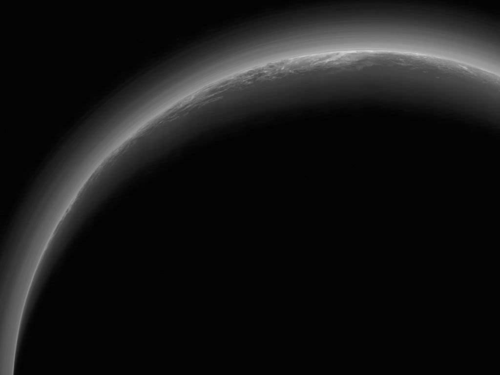The Dark Side of Pluto wallpaper