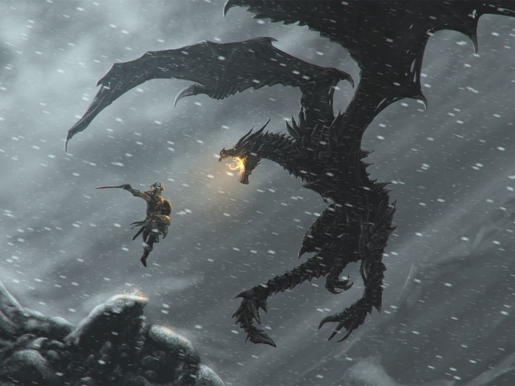 The Elder Scrolls V Skyrim Dragonborn wallpaper