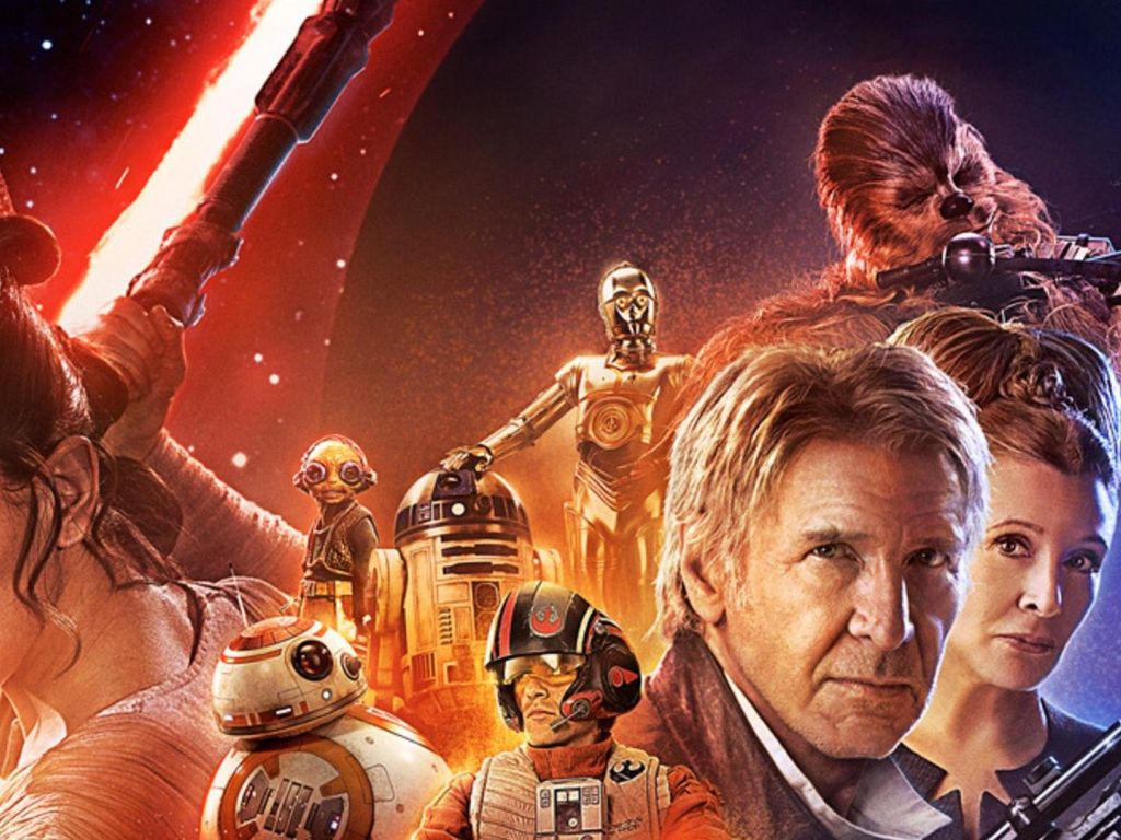 The Force Awakens Poster wallpaper