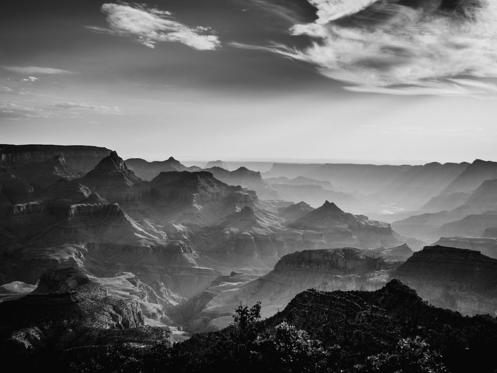 The Grand Canyon at Dawn wallpaper