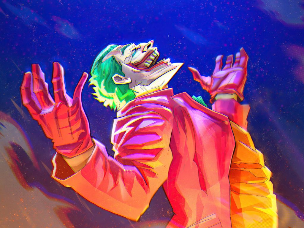 The Joker Laugh wallpaper