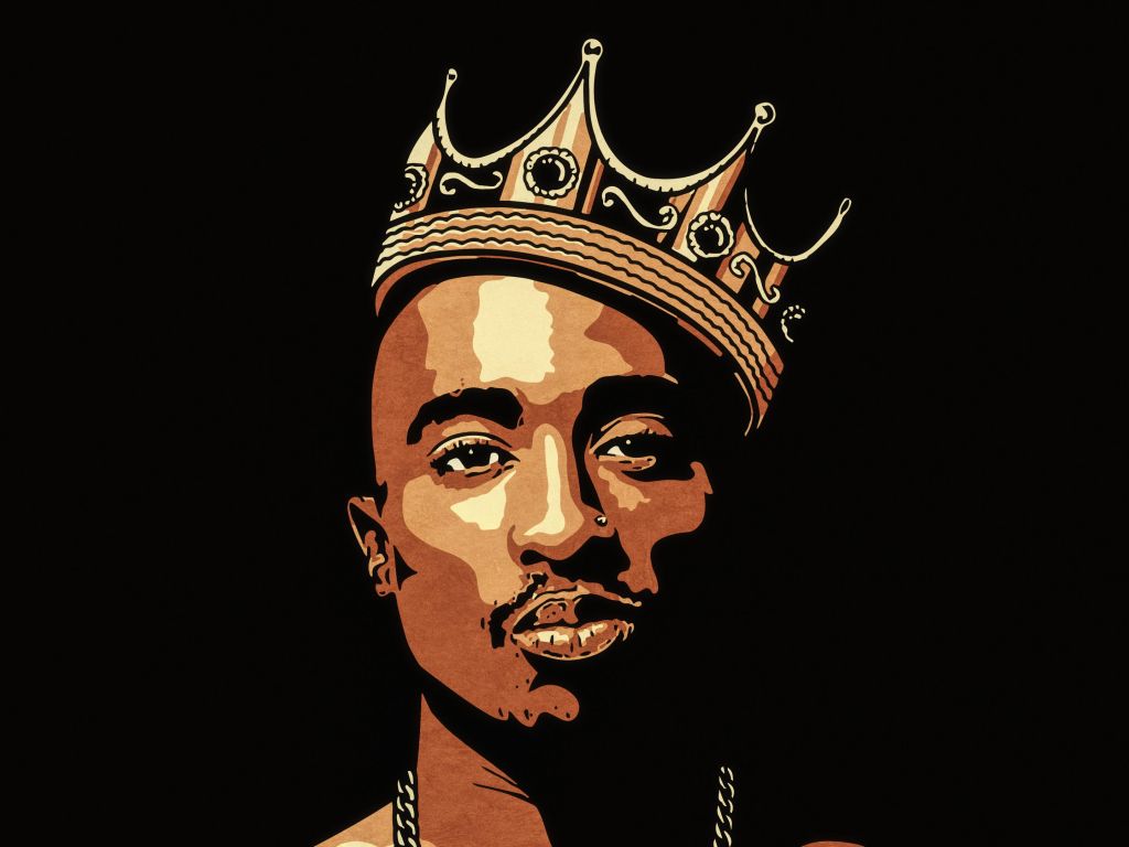 The King - 2 Pac wallpaper