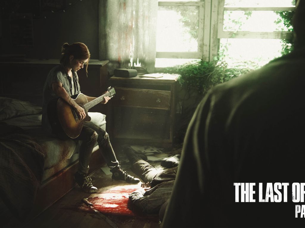 The Last of Us Part II Ellie 4K wallpaper
