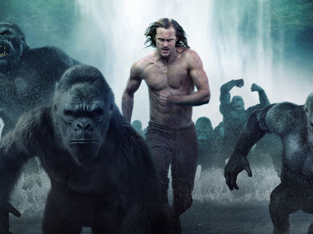 The Legend of Tarzan 4K wallpaper