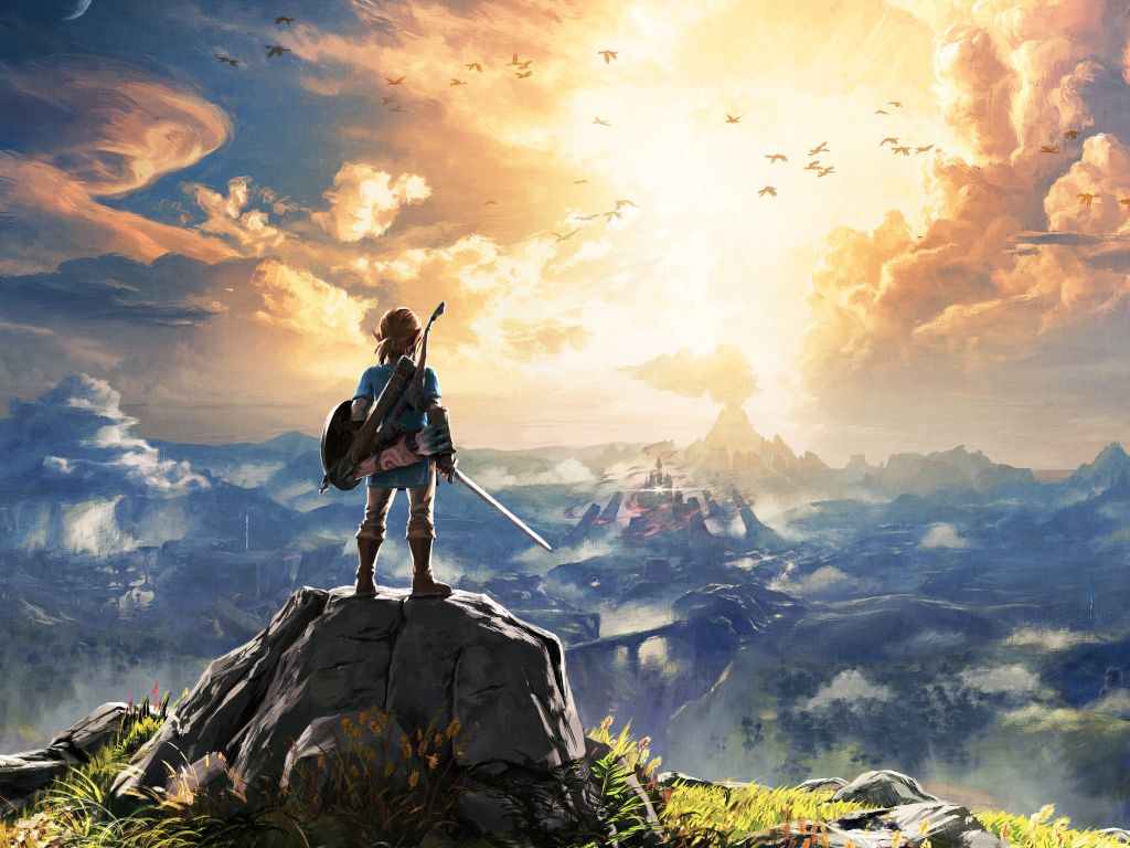 The Legend of Zelda Breath of the Wild 4K wallpaper