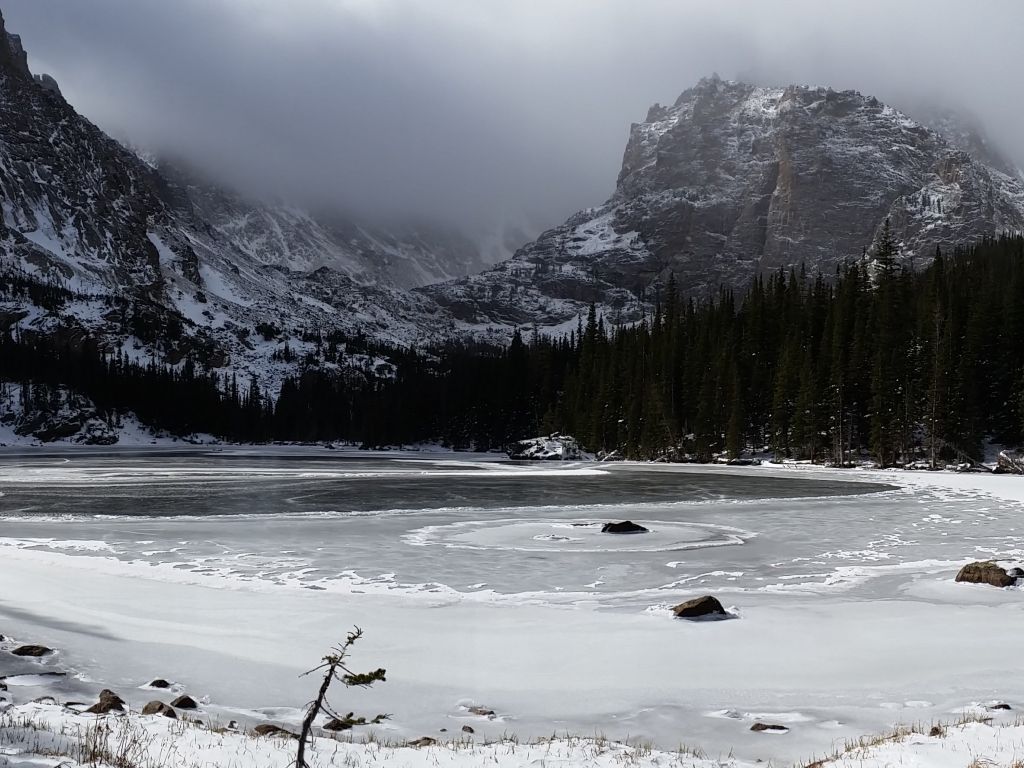 The Loch Rocky Mountain National Park wallpaper