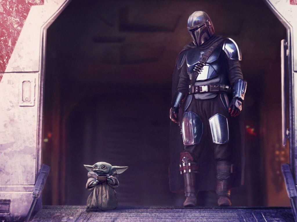 The Mandalorian and The Child OC wallpaper
