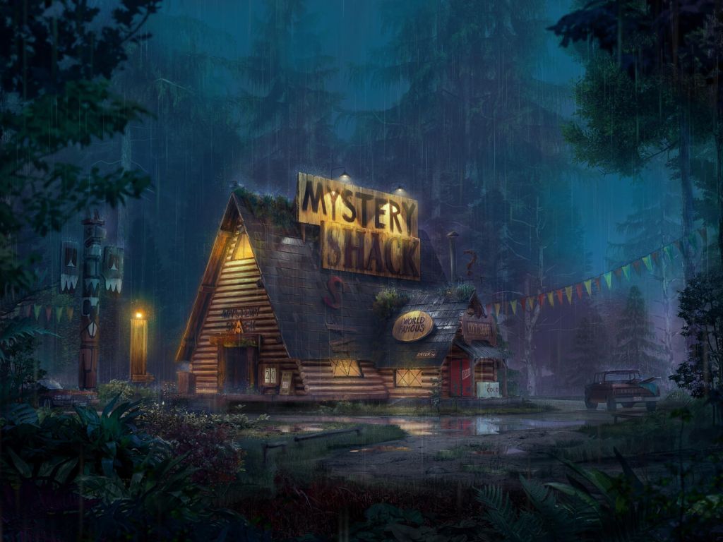 The Mystery Shack Really Good Quality wallpaper