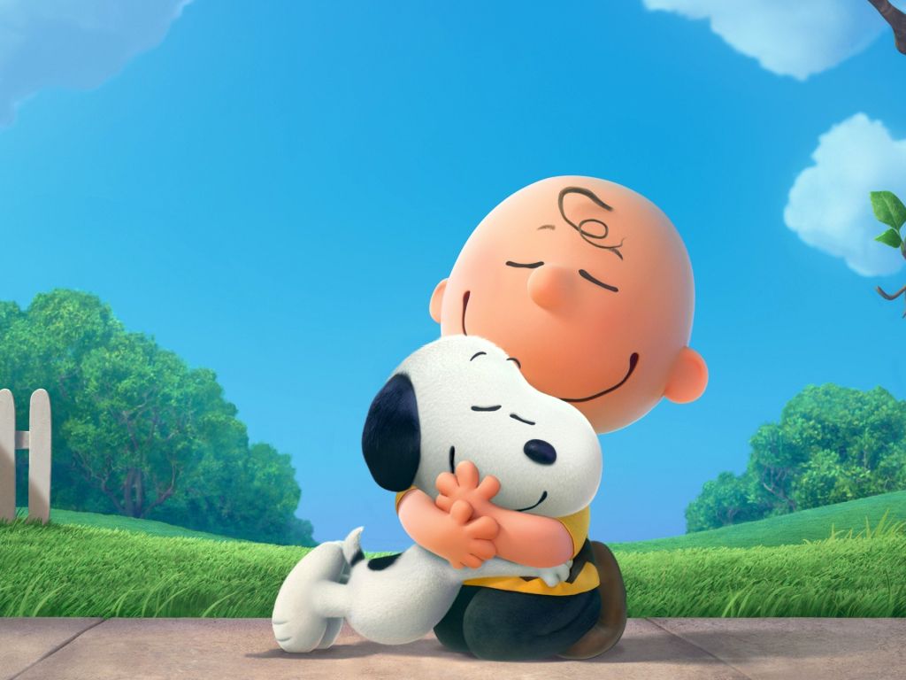 The Peanuts Charlie Brown Snoopy wallpaper