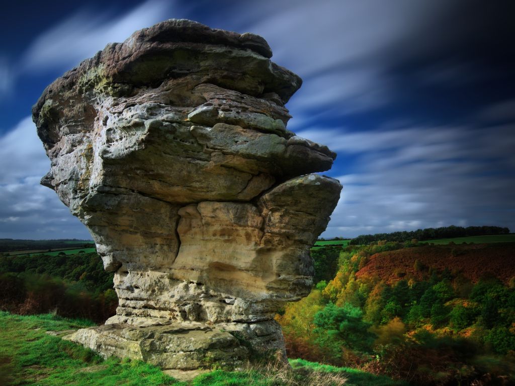 The Pepperpot Dalby Forest North York Moors Yorkshire England wallpaper