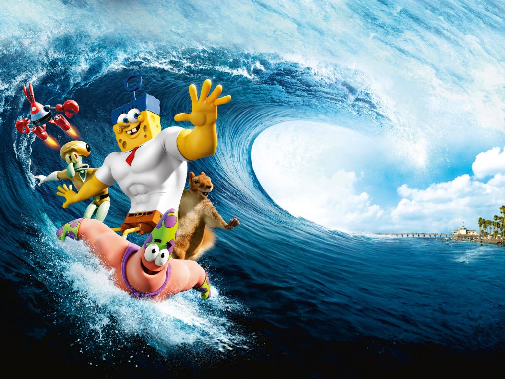 The SpongeBob Movie Sponge Out of Water wallpaper