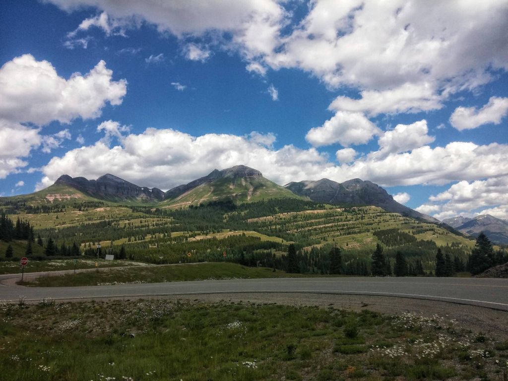 The Top of Molas Pass CO Mid Summer wallpaper