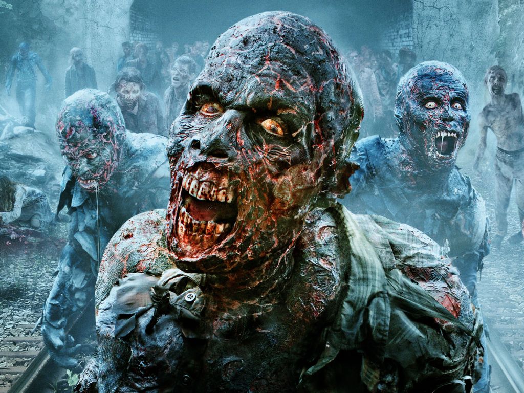 The Walking Dead Zombies Scary wallpaper