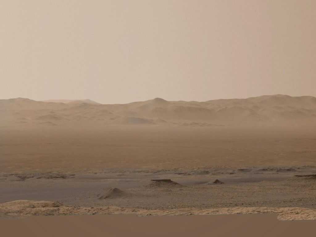 The Wonderous Landscape of Mars wallpaper