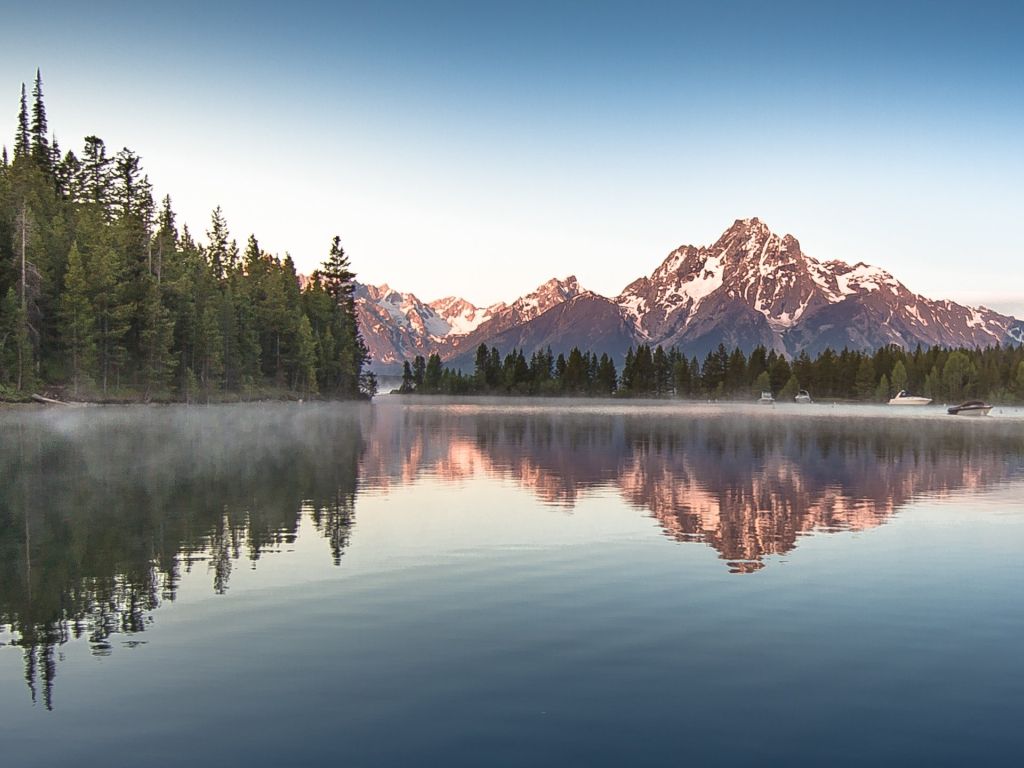 These Beautiful Tetons Are Really More Grand wallpaper