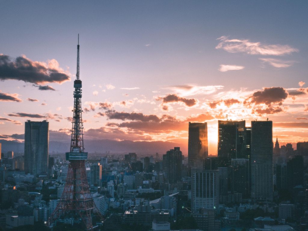Tokyo Sunset 2019 wallpaper
