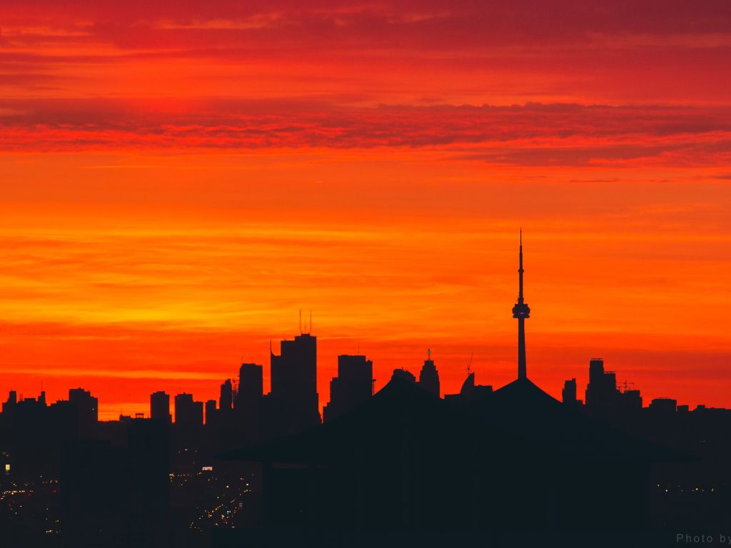 Toronto Sunrise wallpaper