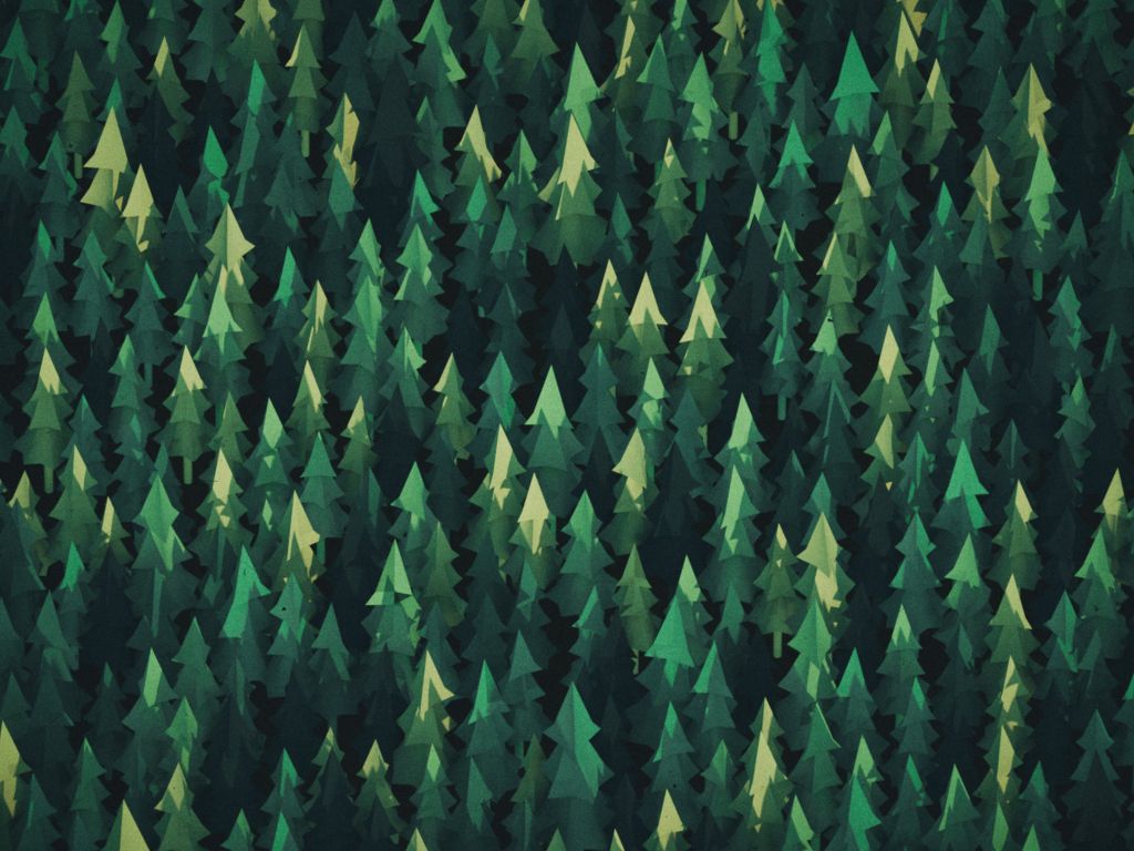 Trees Minimalist wallpaper