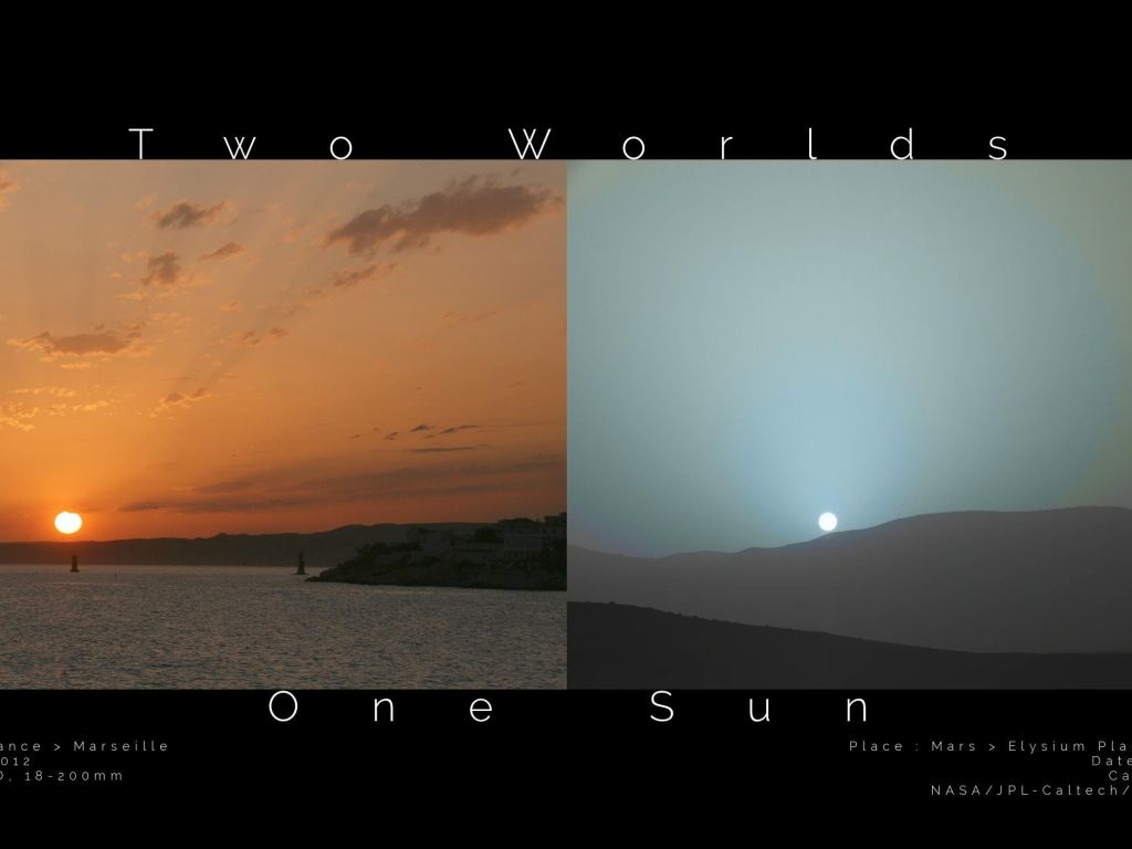 Two Worlds One Sun wallpaper