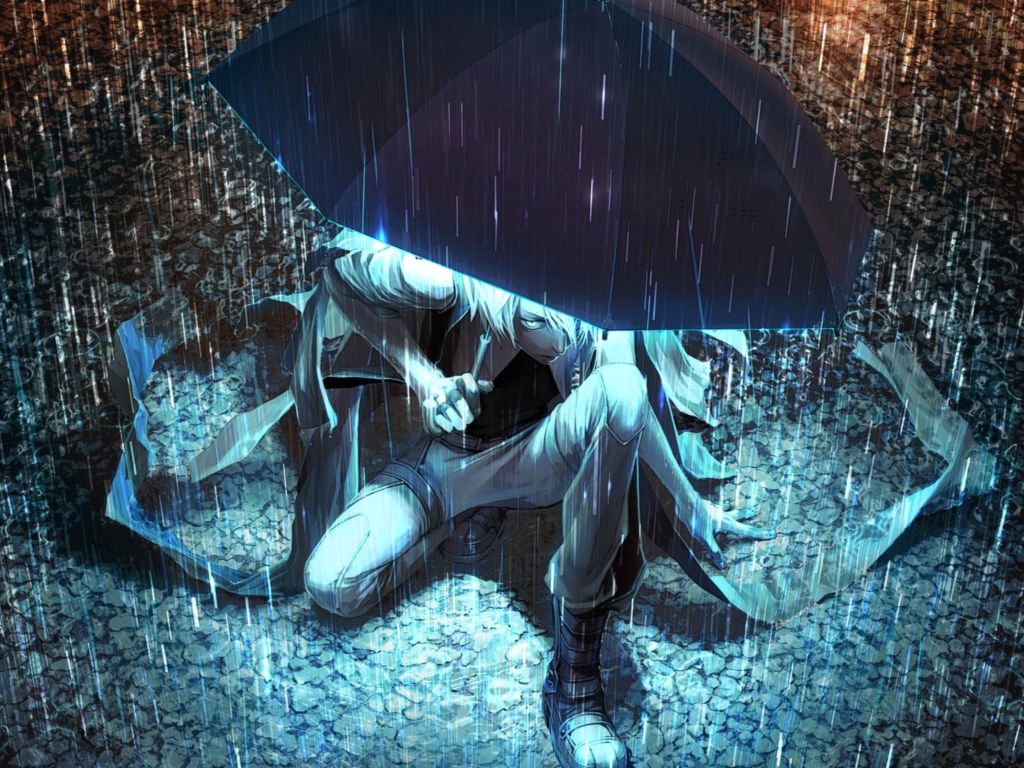 Under the Rain Anime S wallpaper