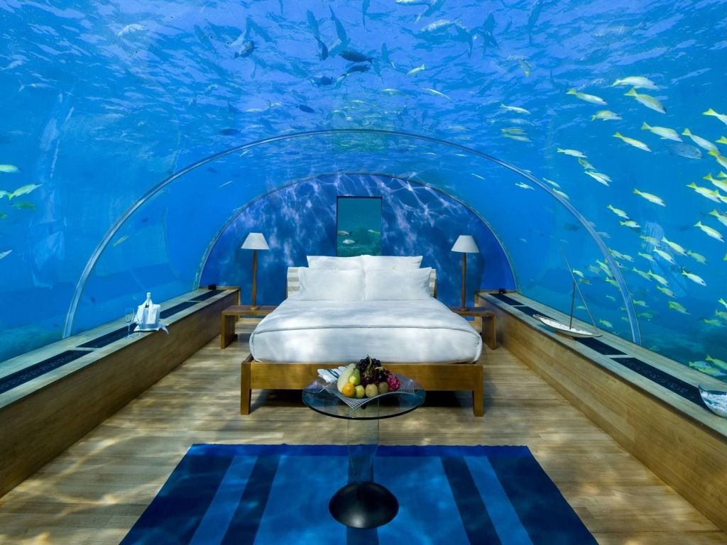 Underwater Hotel wallpaper