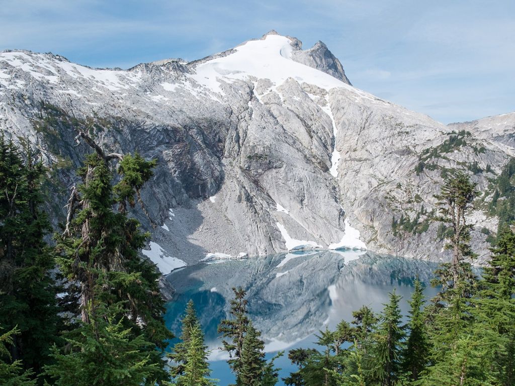 USA Parks Mountains Lake wallpaper