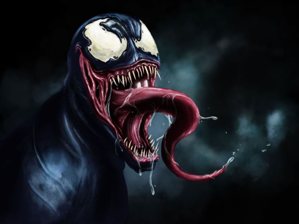 Venom Drawing wallpaper