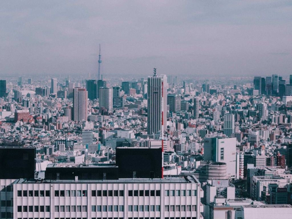 View From Above Tokyo wallpaper