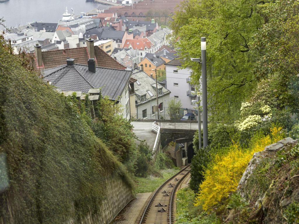 View From Bergen Fløibanen wallpaper