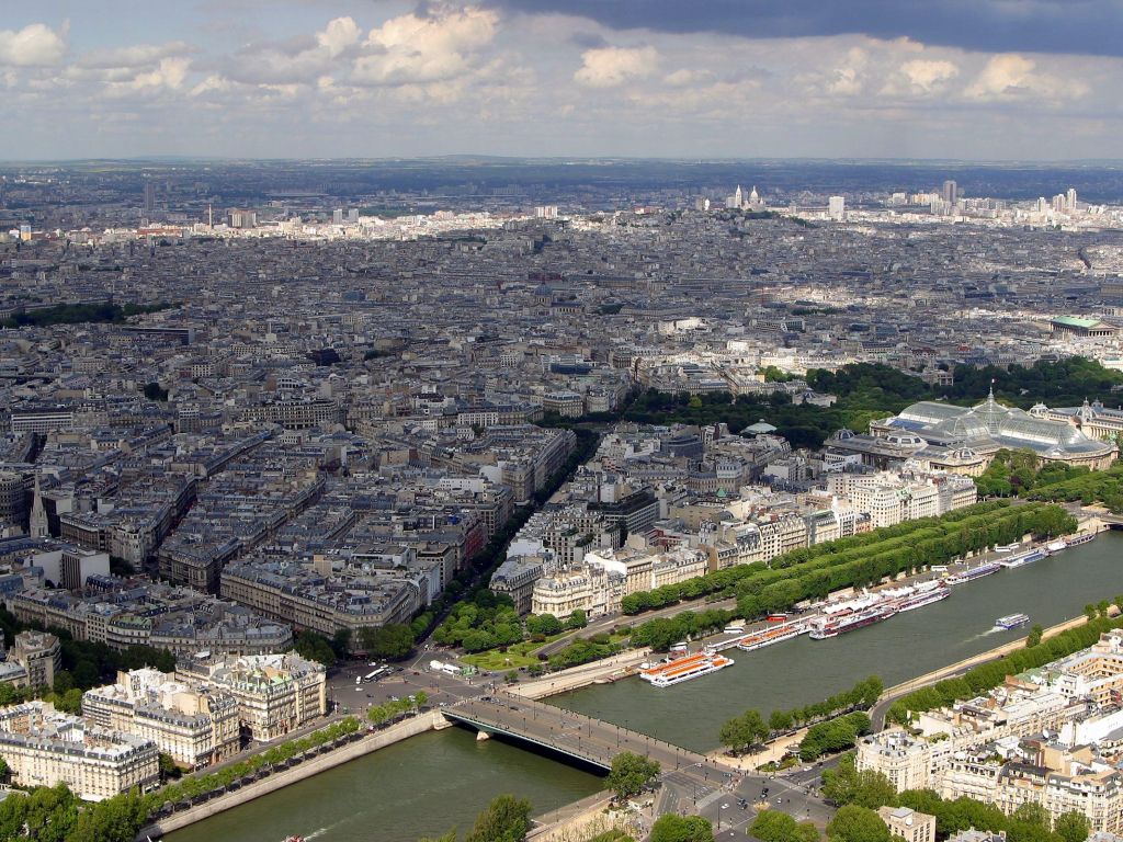 View From Eiffel Tower wallpaper