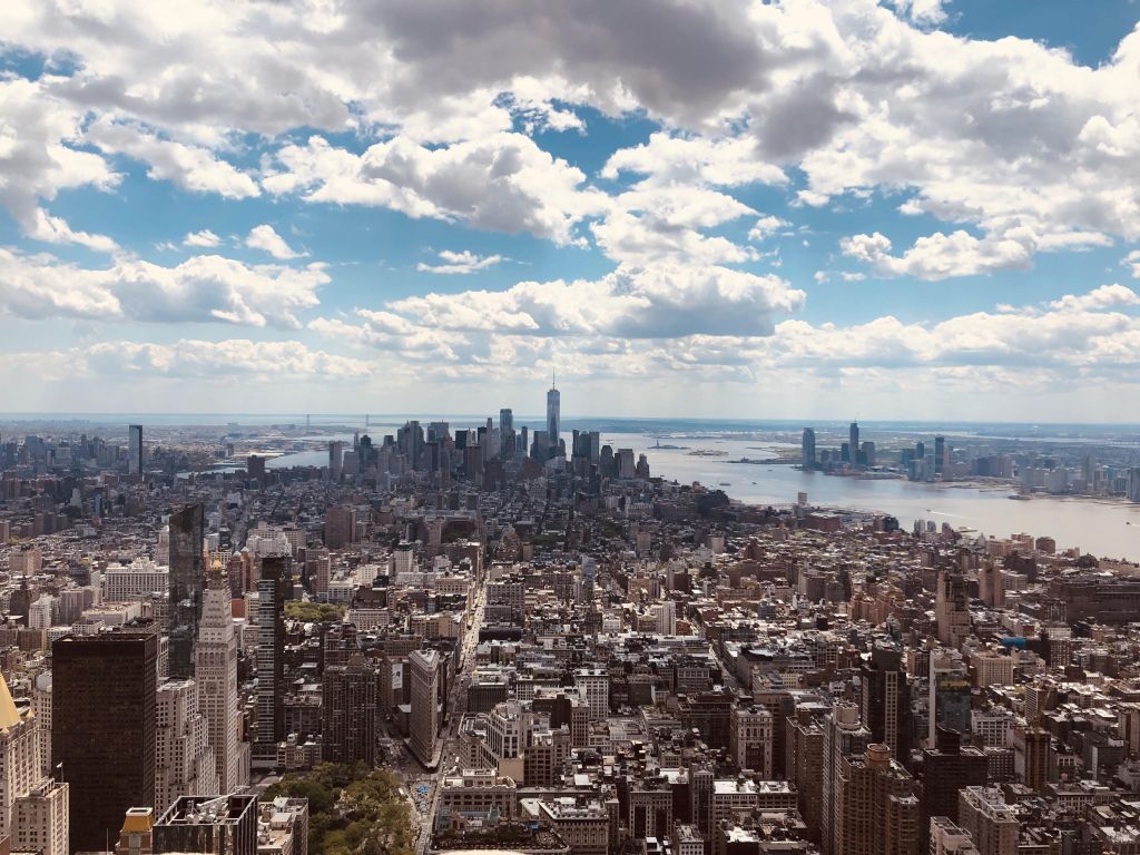 View From the Empire State Building NYC wallpaper