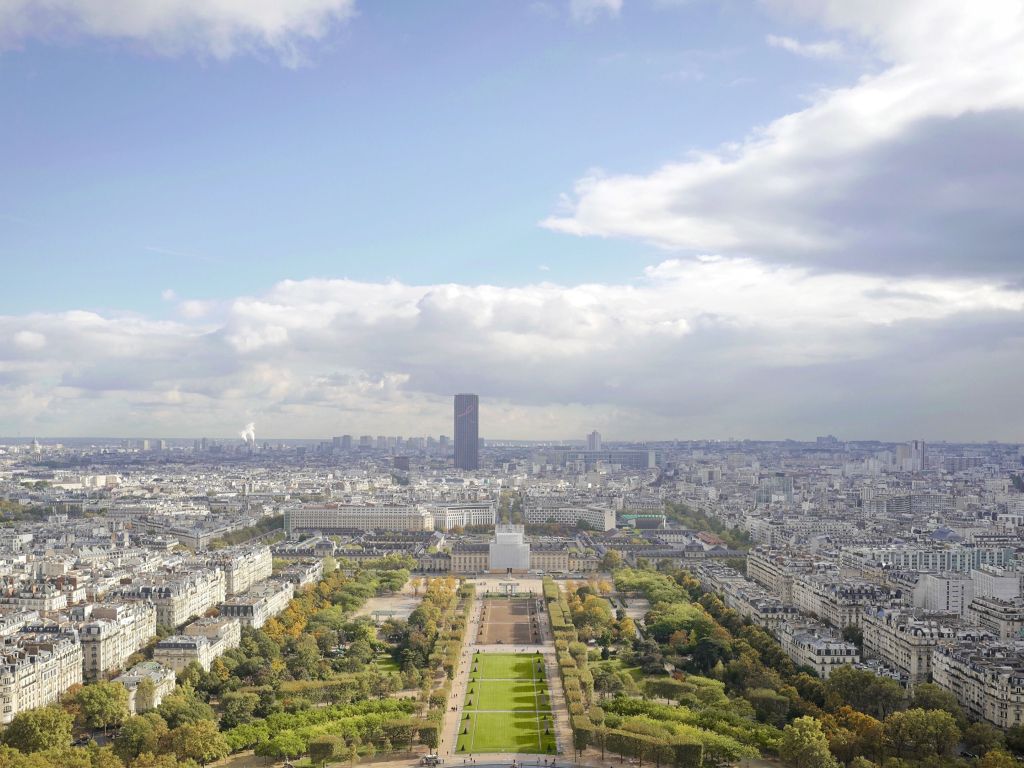 View of Paris From the Eiffel Tower wallpaper