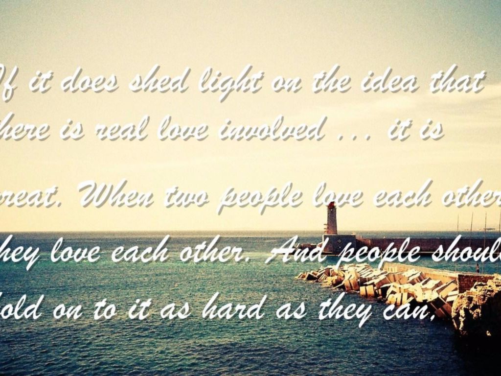 Vintage Love Quote wallpaper