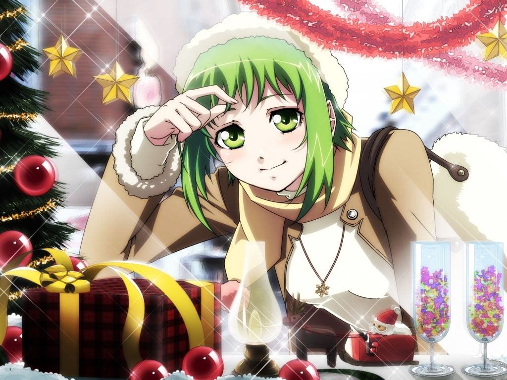 Vocaloid Christmas wallpaper