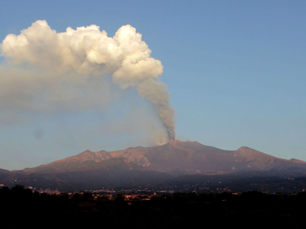 Volcano Mount Etna Sicily Magnitude Earthquake Northern California wallpaper