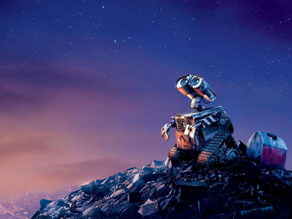 WALL-E on Earth wallpaper