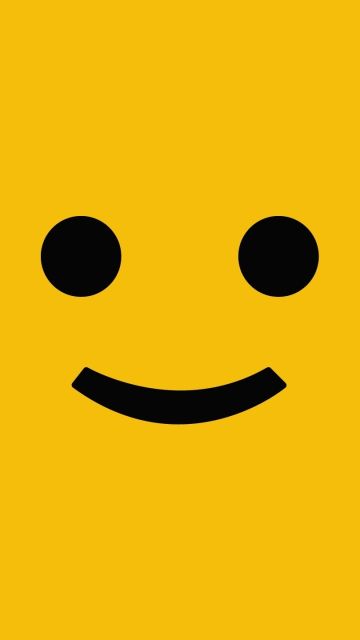 Funny Animated Background Face Smiley wallpaper in 360x640 resolution