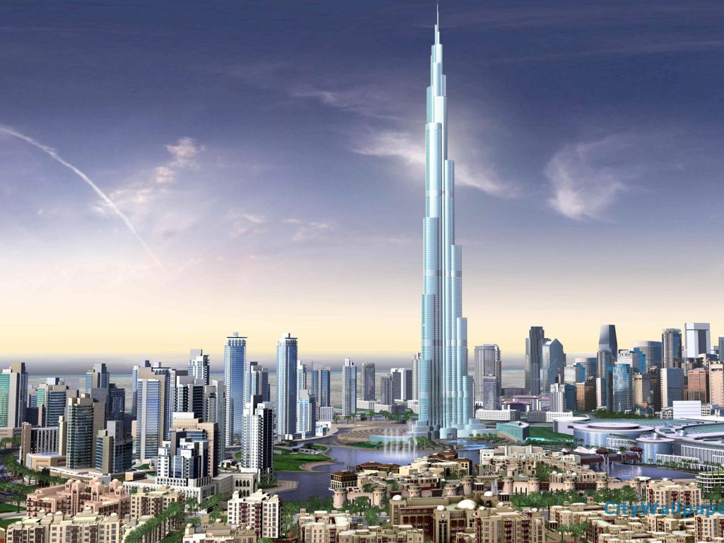 Burj Khalifa In Dubai Hd In Desktop Downloadshd wallpaper