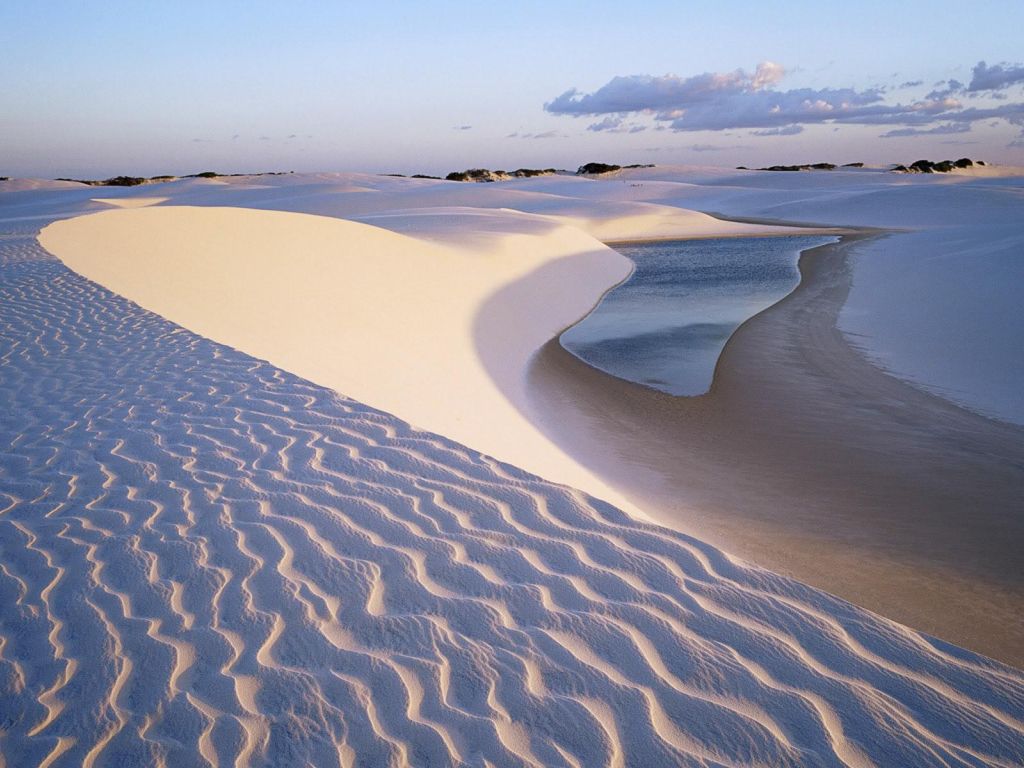 White Sand Desert wallpaper
